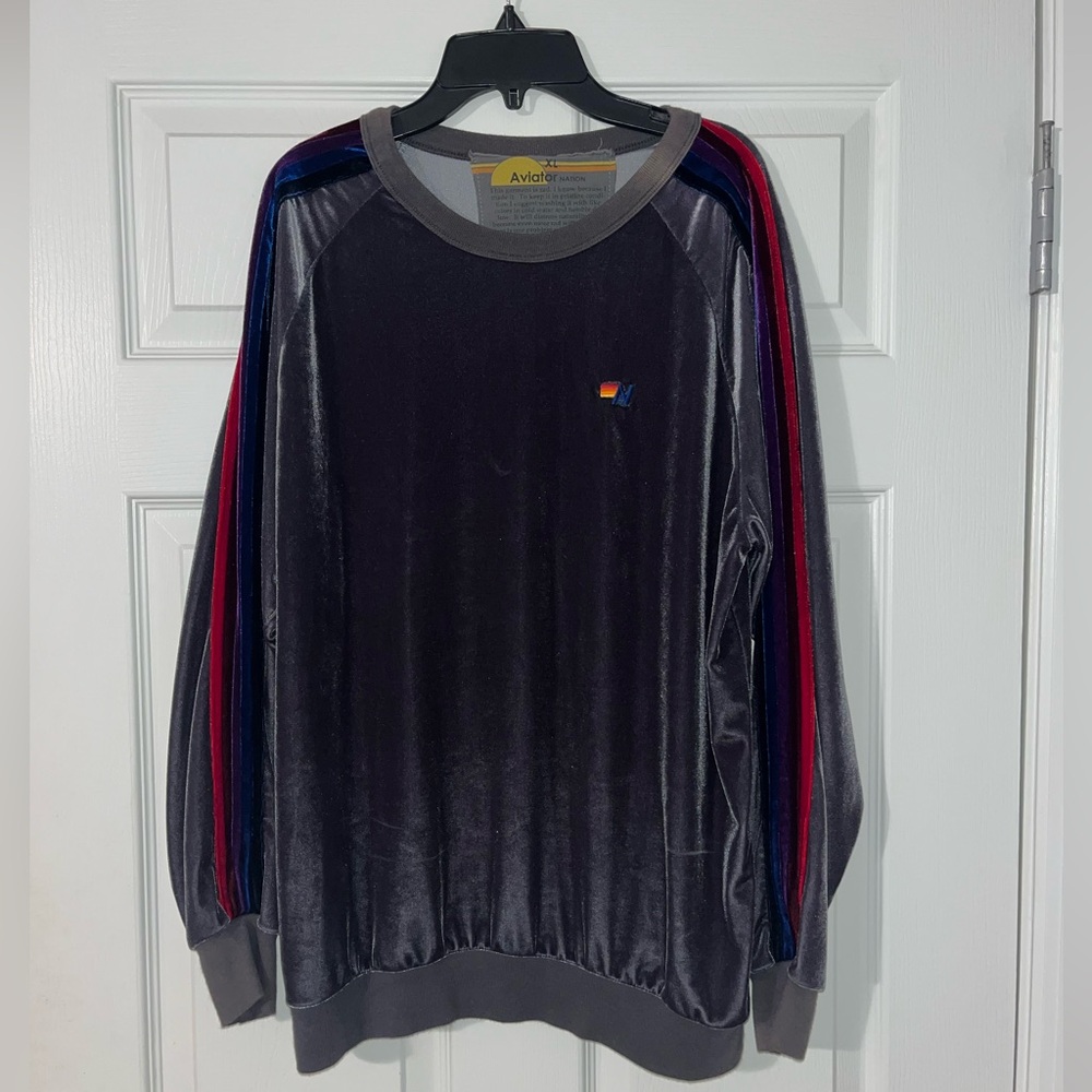 Aviator Nation Velvet Sweatshirt